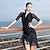 cheap Latin Dancewear-Latin Dance Dress Tassel Ruching Women&#039;s Training Performance Half Sleeve Ice Silk