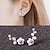 cheap Earrings-shell earrings shell flower pearl earrings simple branch earrings earrings women
