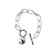 cheap Necklace-metal ball necklace female fashion trendy thick chain clavicle chain bracelet combination jewelry