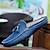 cheap Men&#039;s Slippers &amp; Flip-Flops-Men&#039;s Clogs &amp; Mules Leather Shoes Flat Sandals Dress Loafers Tassel Shoes Walking Business Casual Daily Nappa Leather Breathable Non-slipping Wear Proof Slip-on Black White Blue Summer