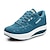 abordables Zapatillas de mujer-Mujer Zapatillas de deporte Zapatos de incremento de altura Zapatillas de plataforma Zapatos Confort Exterior Deportivo Diario Bloque de color Plataforma Dedo redondo Deportivo Casual Zapatos para