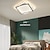 Χαμηλού Κόστους Φώτα Οροφής-φωτιστικό οροφής με τετράγωνο σχέδιο μαύρο χρυσό περιλαμβάνει δυνατότητα εκτύπωσης 45/55/65 εκ
