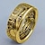cheap Rings-1pc Band Ring Ring For Men&#039;s Festival Alloy
