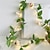 tanie Taśmy świetlne LED-rose flower ivy leaf led fairy string light 2m 20 led rose garland miedziany drut światła na wesele impreza wystrój domu ciepłe białe oświetlenie aa zasilanie z baterii