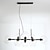 Χαμηλού Κόστους Νησιωτικά φώτα-LED μενταγιόν φως νησί μαύρο χάλκινο χαλκό μοντέρνο σκανδιναβικό τραπεζαρία κρεβατοκάμαρα πολυέλαιος μινιμαλιστικό σαλόνι μαγικό φασόλι γυαλί μοριακός φυσαλίδας 110cm