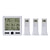cheap Testers &amp; Detectors-Digital Thermostat with 3pcs Wireless Sensors Indoor Outdoor Thermometer Weather Station TS-6210 Temperature Detector Home Improve