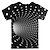 billiga pojkes 3d t-shirts-Pojkar 3D Färgblock 3D Print T-shirt Kortärmad 3D-tryck Sommar Aktiv Sport Streetwear Polyester Konstsilke Barn 2-13 år Utomhus Dagligen