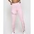 cheap Yoga Leggings &amp; Tights-Women&#039;s Leggings Sports Gym Leggings Pink White Black Yoga Pants Tights Leggings Gradient Glitter Shine Tummy Control Butt Lift Quick Dry Clothing Clothes Fitness Gym Workout Running