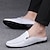 cheap Men&#039;s Clogs &amp; Mules-Men&#039;s Clogs &amp; Mules Leather Shoes Half Shoes Vintage Classic Casual Daily Party &amp; Evening Nappa Leather Cowhide Breathable Non-slipping Wear Proof Booties / Ankle Boots Loafer Black White Brown