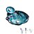 halpa Pesualtaat-kylpyhuoneen pesuallas värillinen karkaistua lasia pesuallas pyöreä vesiputous hana ja pop-up viemäri kylpyhuone pesuallas sarja