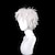 abordables Perruques de déguisement-jujutsu kaisen synthétique perruque droite naturelle courte bob perruque courte a1 a2 cheveux synthétiques hommes cosplay parti mode blanc halloween perruque