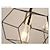 Недорогие Островные огни-светодиодный подвесной светильник 78 см дизайн фонаря геометрические формы островной дизайн подвесной светильник металл винтажный стиль классический металл окрашенная отделка остров в скандинавском
