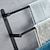 abordables Barres repose-serviettes-porte-serviettes avec crochets, étagère de rangement murale en acier inoxydable à 3 niveaux pour salle de bain 30cm ~ 70cm porte-serviettes porte-serviettes porte-serviettes (noir mat / chrome)