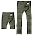 voordelige Cargobroeken-heren wandelbroek zwarte broek converteerbare broek / afritsbare broek effen kleur zomer outdoor waterdicht ademend sneldrogend zweetafvoerend nylon broek / broek converteerbare broek broek zwart leger
