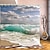 cheap Shower Curtains Top Sale-White Clouds And Waves Digital Printing Shower Curtain Shower Curtains  Hooks Modern Polyester New Design