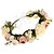 abordables Accessoires de coiffure-femmes fleur bandeau couronne couronne guirlande florale festivals accessoires photo (champagne)
