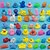 baratos Anti-Stress-brinquedo de banho brinquedo de praia de borracha brinquedos de banho animal borracha piscina interativa banheiro 13 unidades para crianças, presente de hora do banho para crianças&amp;amp; bebês