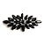 olcso Tűk és brossok-valaha hit esküvői corsage ékszerek sötétkék marquise osztrák kristály virágzó virág bross női divat
