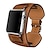 levne Apple Watch řemínky-1 pcs Kompatibilní s Apple  iWatch Series 8/7/6/5/4/3/2/1 / SE Kožená smyčka Obchodní skupina pro sleduji Chytré hodinky Popruh Náramek Pravá kůže Luxus náramek