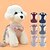 cheap Collars, Harnesses &amp; Leashes-Dog Cat Pets Harness Cute and Cuddly Vest Adorable Hiking Walking Polka Dot Plaid / Check Stripes Bichon Frise Schnauzer Poodle 1PC