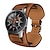 levne Pásky na hodinky Samsung-Pásek hodinek pro Samsung Watch 6/5/4 40/44mm, Galaxy Watch 5 Pro 45mm, Galaxy Watch 4/6 Classic 42/46/43/47mm, Watch 3, Active 2, Gear S3 S2 Pravá kůže Výměna, nahrazení Popruh 20mm 22mm Náramek