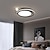 Χαμηλού Κόστους Φώτα Οροφής με Dimmer-46/56 εκατοστά κύκλος σχεδιασμός οροφής φωτιστικό οροφής led μεταλλικό μοντέρνο στυλ κομψά βαμμένα φινιρίσματα σύγχρονα μοντέρνα 220-240v