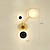 זול אורות קיר פנימיים-lightinthebox led קיר אור ליד המיטה אור מודרני בסגנון נורדי מנורות קיר פמוטים מנורות זרוע נדנדה אורות סלון חדר שינה אור קיר ברזל 110-120v 220-240v