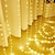 billige LED-stringlys-ledet streng lys usb fjernkontroll vannfall ledet gardin lys 3mx2m 200leds kobbertråd gardin streng lys nyttår jul valentinsdag bryllup hjem stue dekorasjon