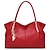 cheap Handbag &amp; Totes-Women&#039;s Tote PU Leather Daily Going out Solid Color Wine Black White