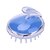 billiga Bad och personlig vård-Handheld Silicone Scalp Shampoo Massage Brush Washing Shower Hair Massager Clean Brush Bath Shower Hair Cleaning Brush Comb