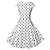 ieftine Costume Vintage &amp; Istorice-1950 rochie de vacanță Rochie de Cocktail Rochie de epoca Rochii Rochie Flare Pentru femei Mascaradă Petrecere Rochie