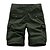 cheap Trousers &amp; Shorts-Men&#039;s Cargo Shorts Hiking Shorts Military Summer Outdoor Regular Fit 10&quot; Ripstop Breathable Quick Dry Multi Pockets Shorts Bottoms Knee Length Black Army Green Cotton Fishing Climbing Camping