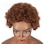 cheap Black &amp; African Wigs-Brown Wigs for Women Heat Resistant Synthetic  Wig Curly Wig Short Light Golden Black Heat Resistant Synthetic  Hair Fluffy Black Afro Wigs
