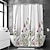 cheap Shower Curtains Top Sale-Shower Curtain with Hooks,Plant Flowers Lavender Pattern Fabric Home Decoration Bathroom Waterproof Shower Curtain with Hook Luxury Modern