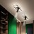 voordelige spotverlichting armaturen-led-plafondlamp met spotlicht 60/100 cm geometrische vormen verzonken verlichting metaal artistieke stijl formele stijl moderne stijl geschilderde afwerkingen led modern 220-240v