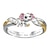 cheap Rings-cute unicorn ring women girls engraved statement rings mother daughter cz rhinestone birthstone love jewelry gift