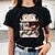 cheap Everyday Cosplay Anime Hoodies &amp; T-Shirts-Inspired by My Hero Academia / Boku No Hero Midoriya Izuku Bakugou Katsuki Shoto Todoroki Polyester / Cotton Blend Cosplay Costume T-shirt Harajuku Graphic Kawaii Print T-shirt For Men&#039;s / Women&#039;s