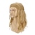 abordables Pelucas para disfraz-pelucas rubias para mujeres peluca de pelo rubio rizado largo ondulado para hombres adecuada para cosplay pelucas de fiesta peluca de halloween