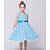 cheap Party Dresses-Kids Girls&#039; Dress Solid Colored Sleeveless Party Holiday Print Sweet Polyester / Cotton Knee-length Tulle Dress Summer Spring 3-12 Years Black White Red