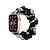 voordelige Apple Watch-bandjes-Horlogeband voor Apple Watch 38mm 40mm 41mm 42mm 44mm 45mm 49mm iwatch Series Ultra 8 7 6 SE 5 4 3 2 1 Stof Vervanging Band Dames Elastisch Rekbaar Scrunchie Band Polsbandje
