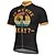 cheap Women&#039;s Cycling Clothing-21Grams® Men&#039;s Short Sleeve Cycling Jersey Summer Spandex Polyester Black Rainbow Bike Jersey Top Mountain Bike MTB Road Bike Cycling Breathable Quick Dry Moisture Wicking Sports Clothing Apparel