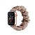 رخيصةأون عصابات Apple Watch-حزام إلى Apple Watch 38mm 40mm 41mm 42mm 44mm 45mm 49mm iwatch Series Ultra 8 7 6 SE 5 4 3 2 1 القماش إستبدال حزام نساء مطاط قابل للبسط فرقة سكرانشي معصمه