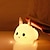 cheap Décor &amp; Night Lights-Night Light Bunny Rabbit Decoration Light Nursery Night Light Baby Lamp Kids&#039; Night Lights LED Night Light Night Light Remote Controlled Cute Stress and Anxiety Relief Remote Control Button Valentine&#039;s Day