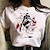 baratos Camisetas de anime-Fantasias Anime Desenho Mangá Imprimir Harajuku Arte Gráfica Kawaii Para Homens Mulheres Adulto Regresso à Escola Hot Stamping
