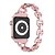 billige Apple Watch-bånd-smart urbåndsrem kompatibel med apple urbånd 38mm 40mm 42mm 44mm iwatch serie se / 6/5/4/3/2/1. skinnende diamantbesat damer metal armbånd armbånd (lyserød, 38mm / 40mm)