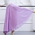 abordables Práctica de la danza-Ropa de Deporte Faldas Un Color Mujer Entrenamiento Rendimiento Cintura Alta Gasa