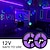 cheap LED Strip Lights-LED Strip Light 2X5M 32.8ft LED UV Black Light Strip Kit 600 Units UV Lamp Beads 12V Flexible Blacklight Fixtures 10m LED Ribbon Waterproof for Indoor Fluorescent Dance Party Stage Lighting Body Paint