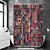 cheap Shower Curtains-Waterproof Fabric Shower Curtain Bathroom Decoration and Modern and Classic Theme 70 Inch