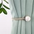 billige Gardintilbehør-2 stk metal gardin holdback gardin binde bagside draperi tieback tilbehør vindues behandlinger spænder væg kroge til hjemme hotel vindue indretning