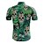 cheap Women&#039;s Cycling Clothing-21Grams® Men&#039;s Short Sleeve Cycling Jersey Summer Spandex Polyester Green Sugar Skull Skull Funny Bike Jersey Top Mountain Bike MTB Road Bike Cycling Breathable Quick Dry Moisture Wicking Sports